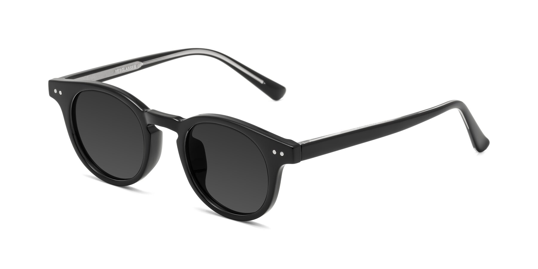 Angle of Sweet in Black with Gray Tinted Lenses