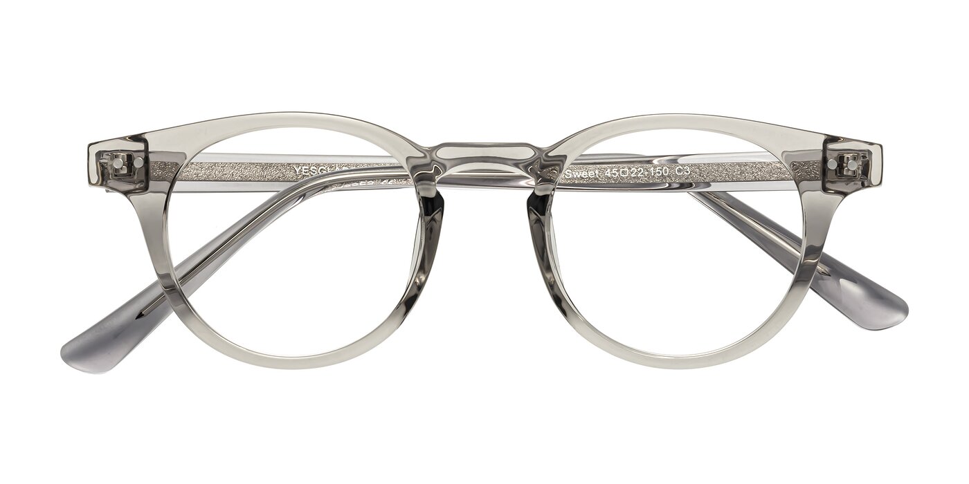 Sweet - Translucent Gray Eyeglasses