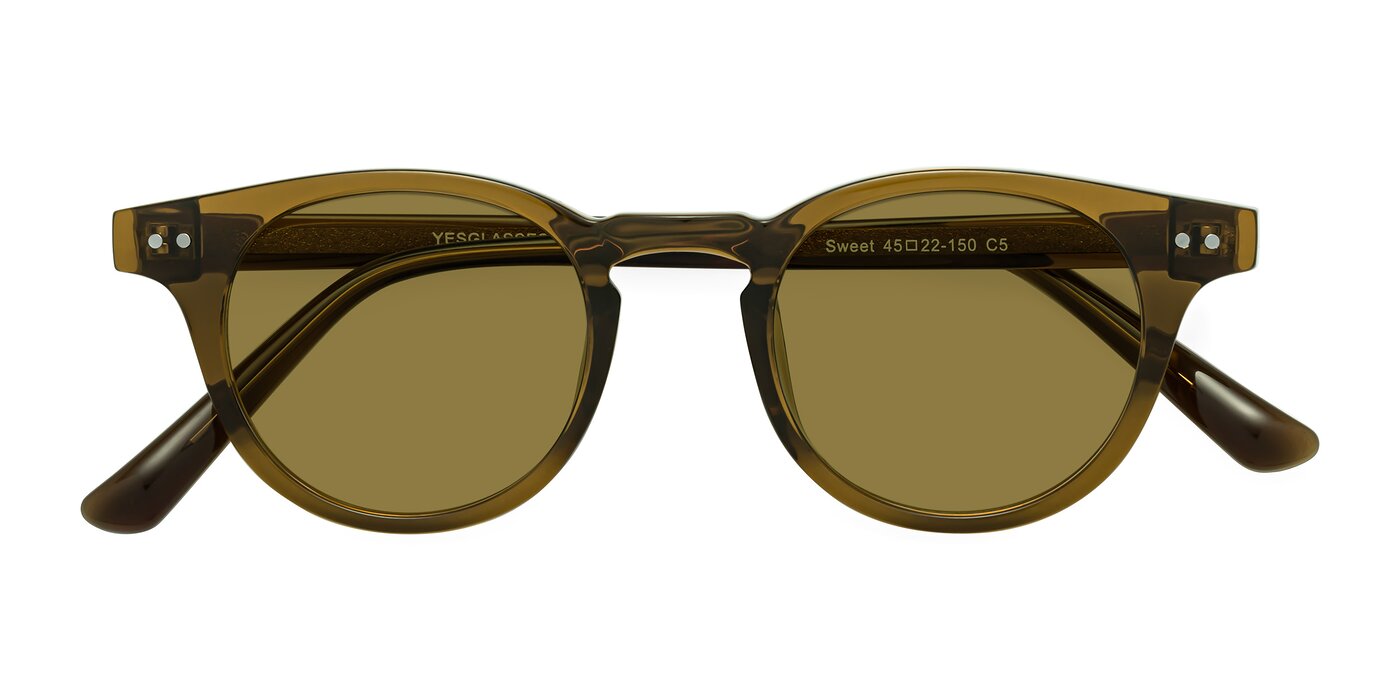 Sweet - Muddy Brown Polarized Sunglasses