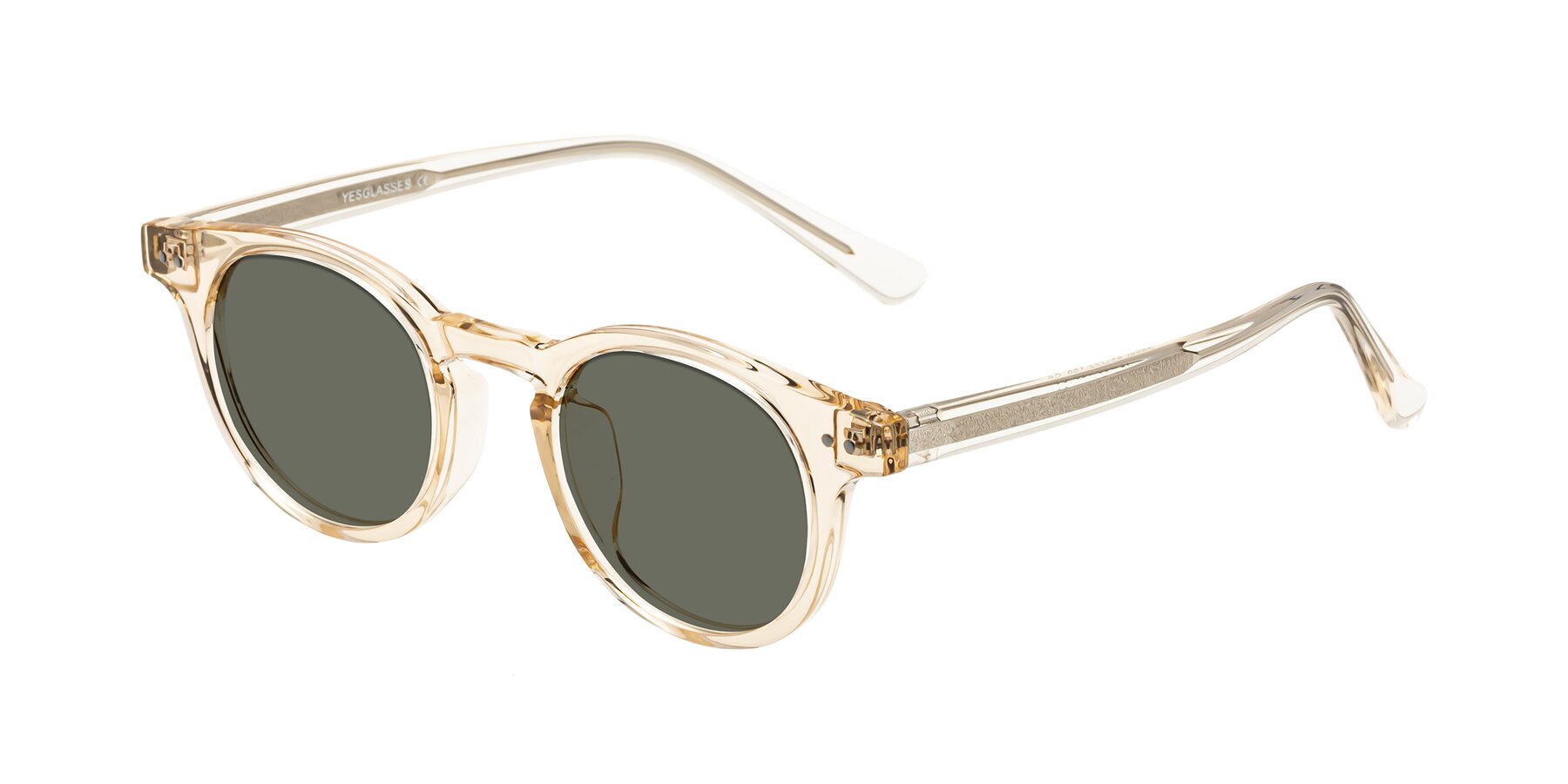 Angle of Sweet in Champagne with Gray Polarized Lenses