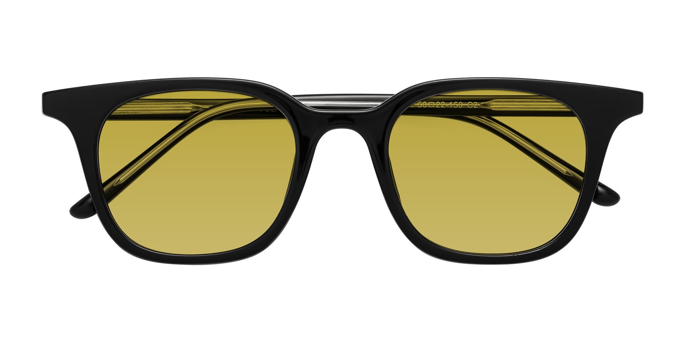 Gemini - Black Tinted Sunglasses