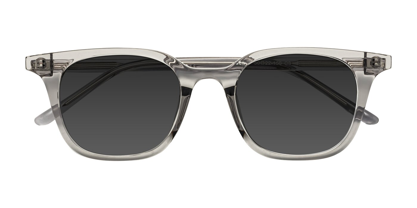 Gemini - Translucent Gray Tinted Sunglasses