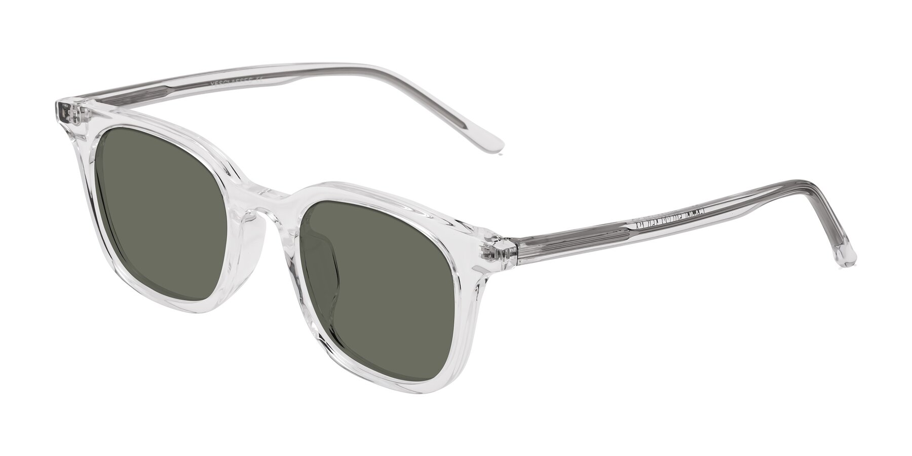 Angle of Gemini in Clear with Gray Polarized Lenses