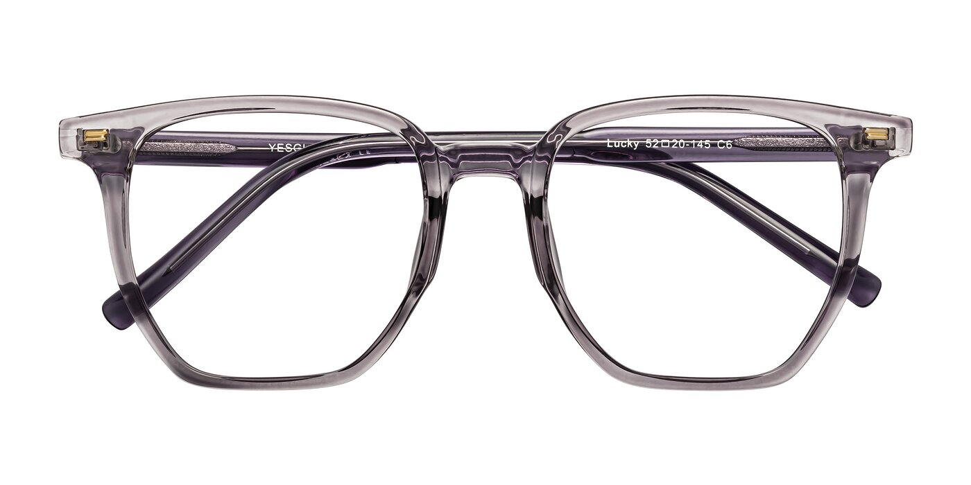 Lucky - Light Purple Eyeglasses