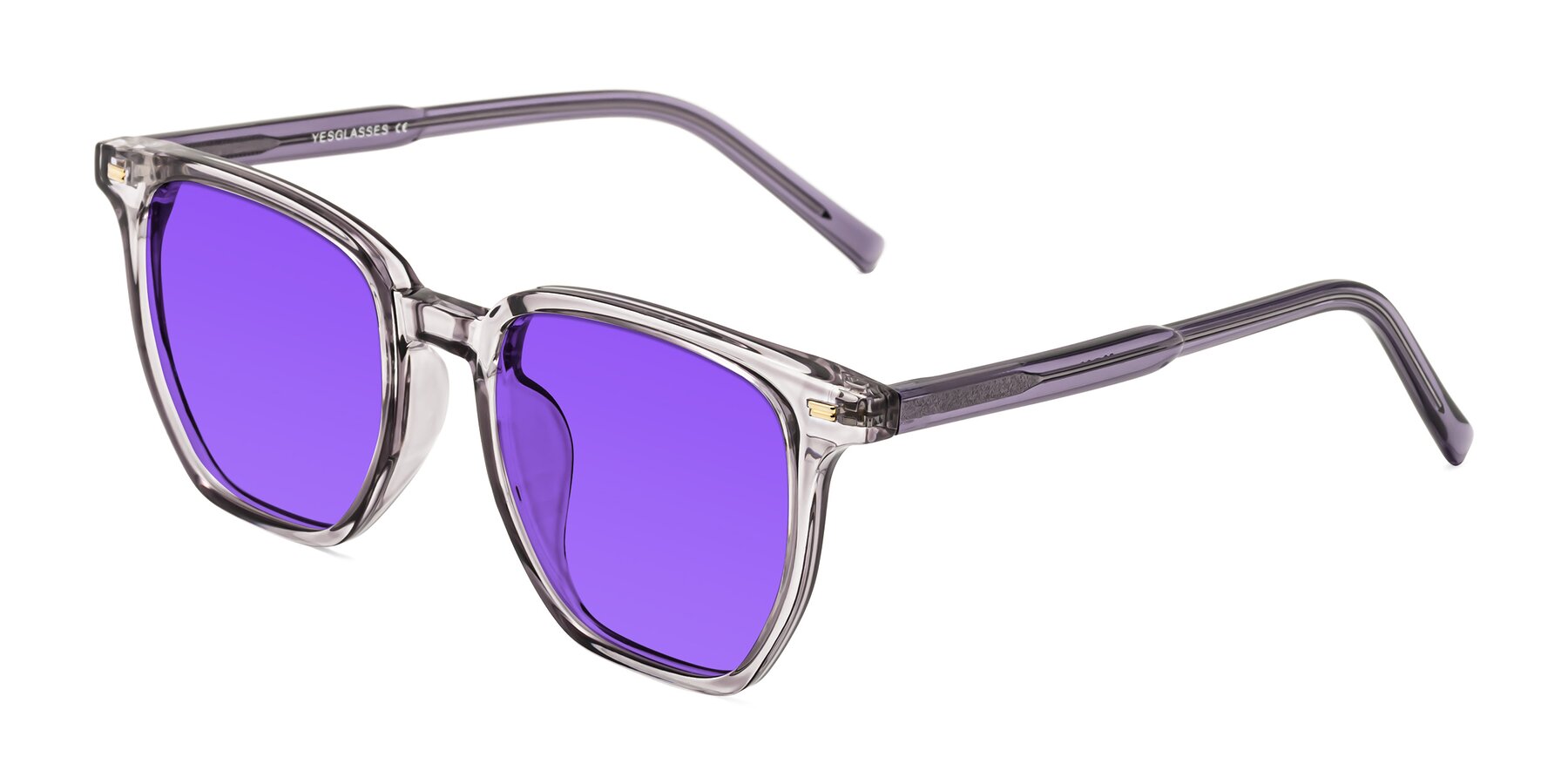 Angle of Lucky in Light Purple with Purple Tinted Lenses