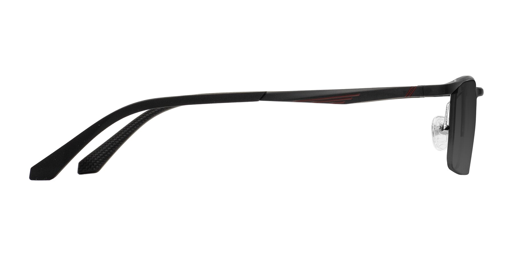 Side of CX6236 in Black with Gray Tinted Lenses