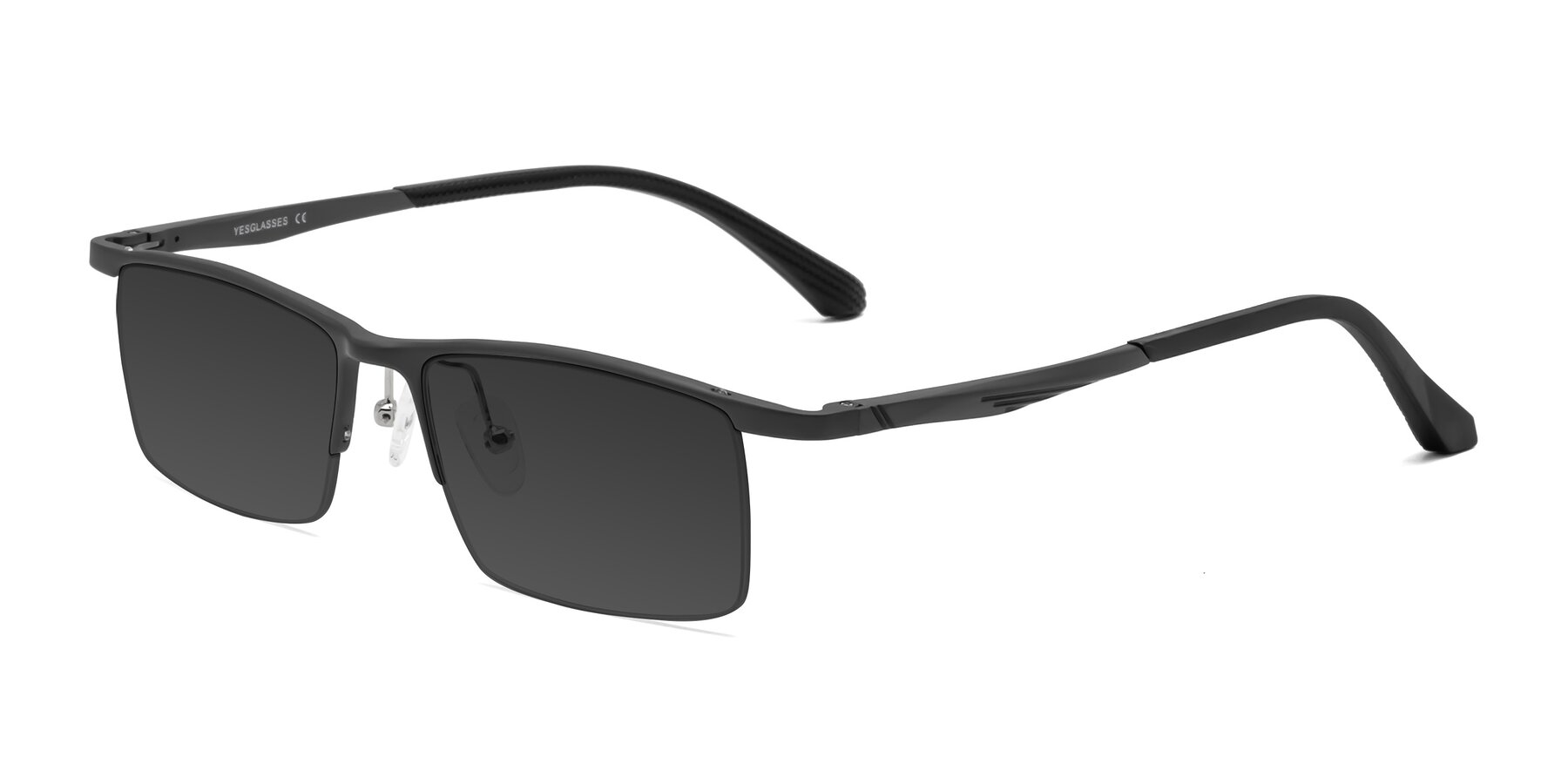 Angle of CX6236 in Gunmetal with Gray Tinted Lenses