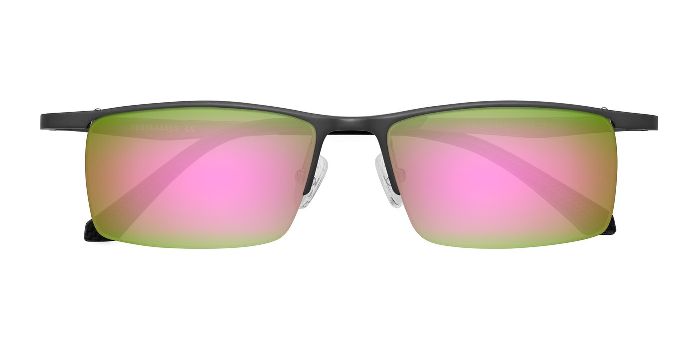 CX6236 - Gunmetal Flash Mirrored Sunglasses