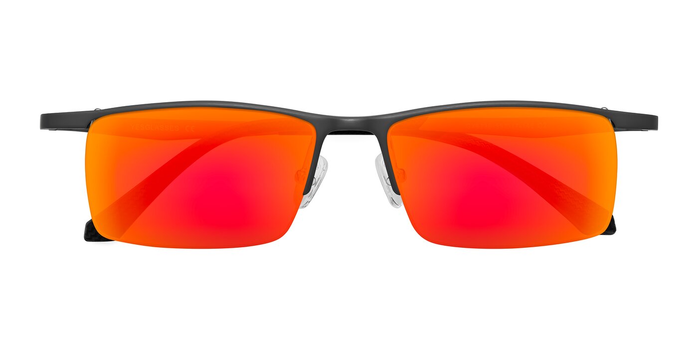 CX6236 - Gunmetal Flash Mirrored Sunglasses
