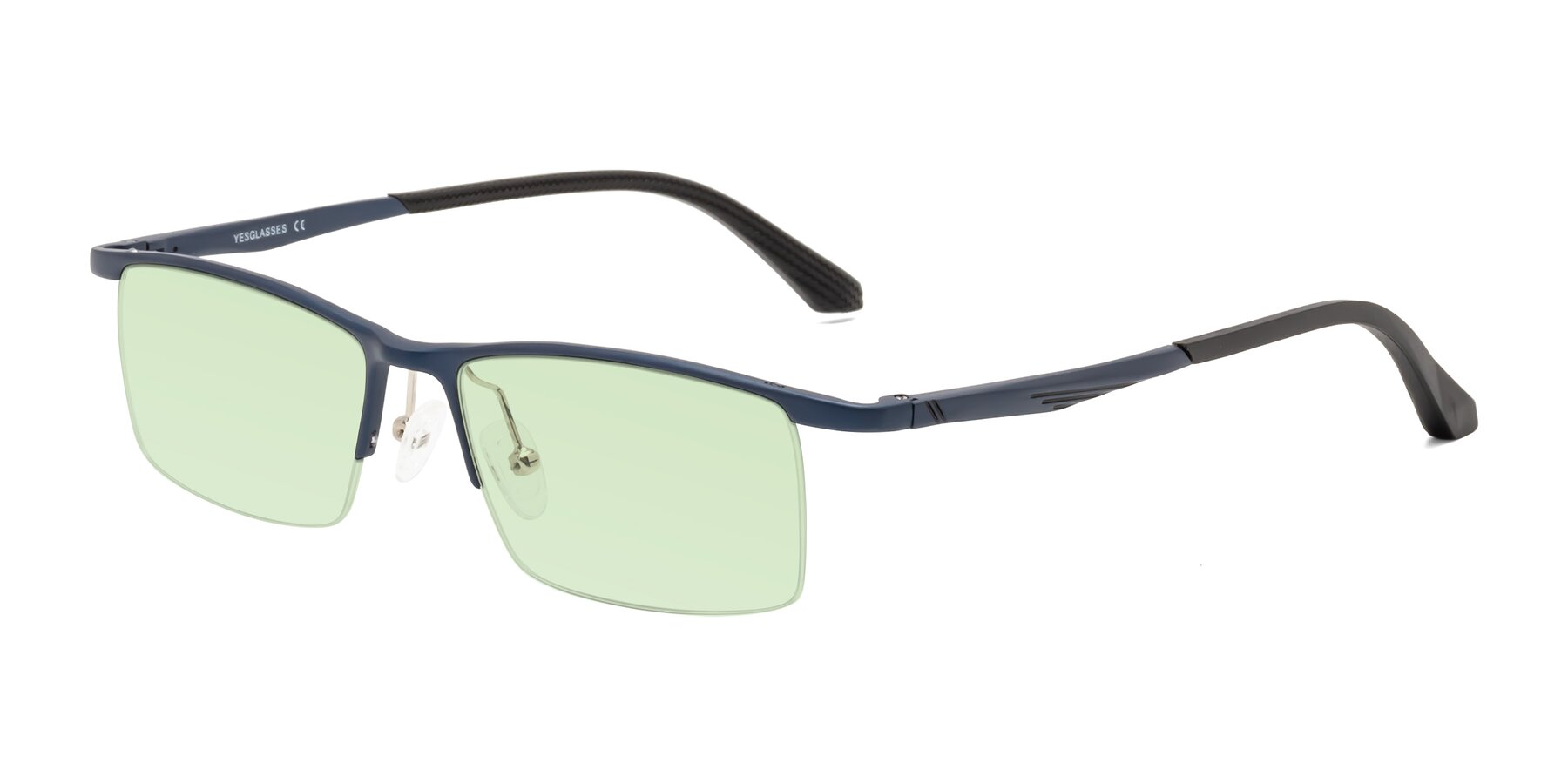 Angle of CX6236 in Blue with Light Green Tinted Lenses