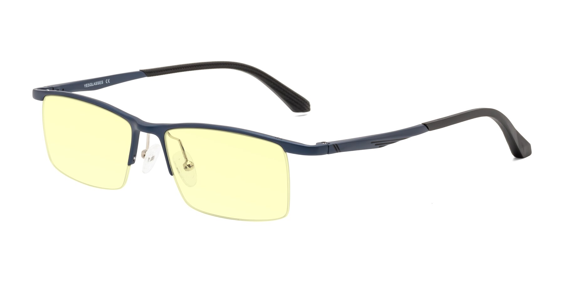 Angle of CX6236 in Blue with Light Yellow Tinted Lenses