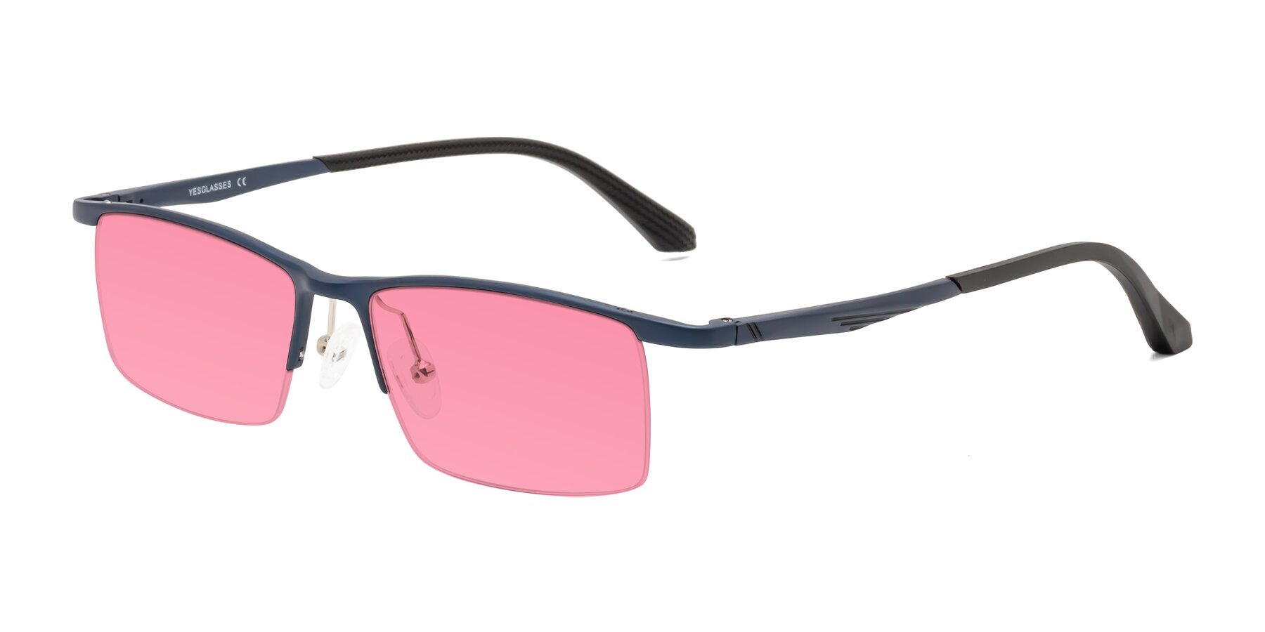 Angle of CX6236 in Blue with Pink Tinted Lenses