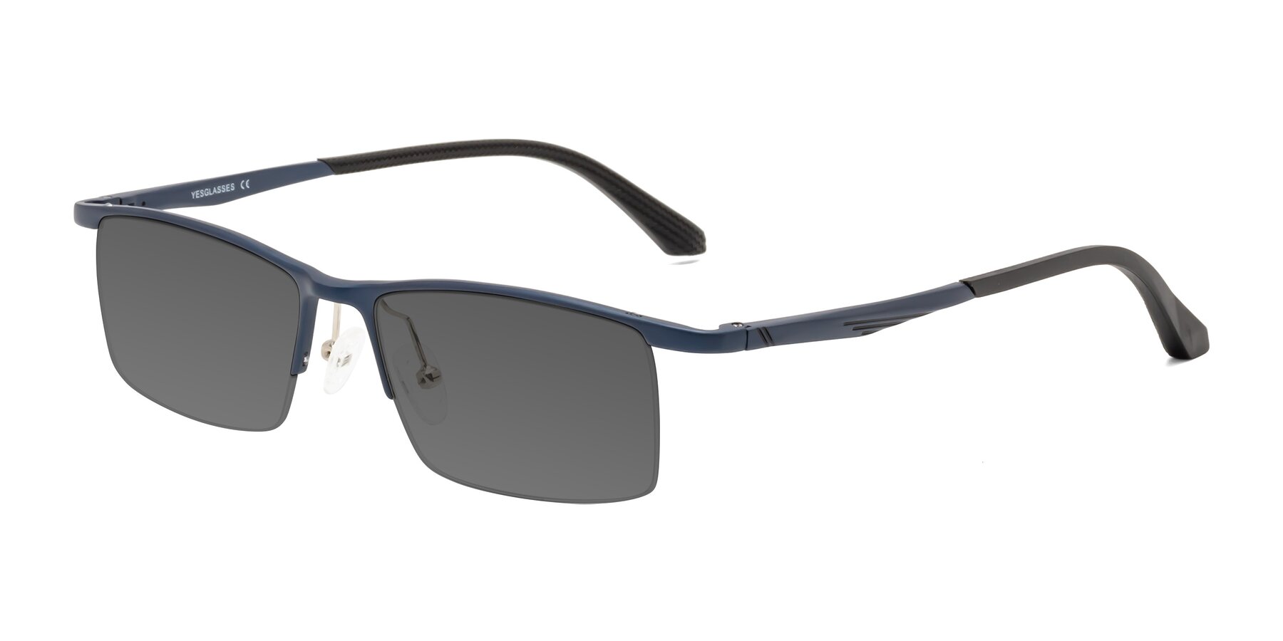 Angle of CX6236 in Blue with Medium Gray Tinted Lenses