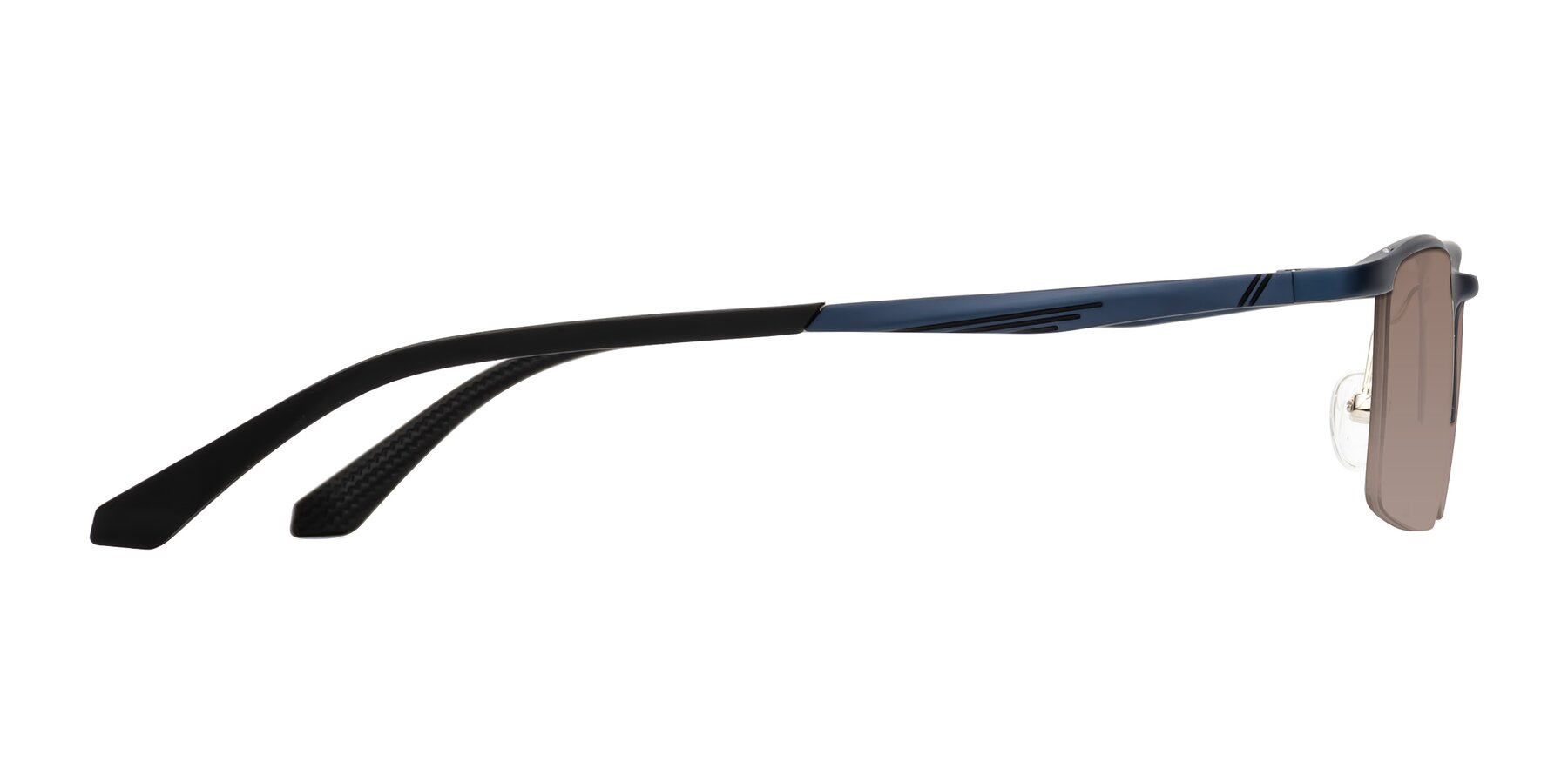 Side of CX6236 in Blue with Medium Brown Tinted Lenses