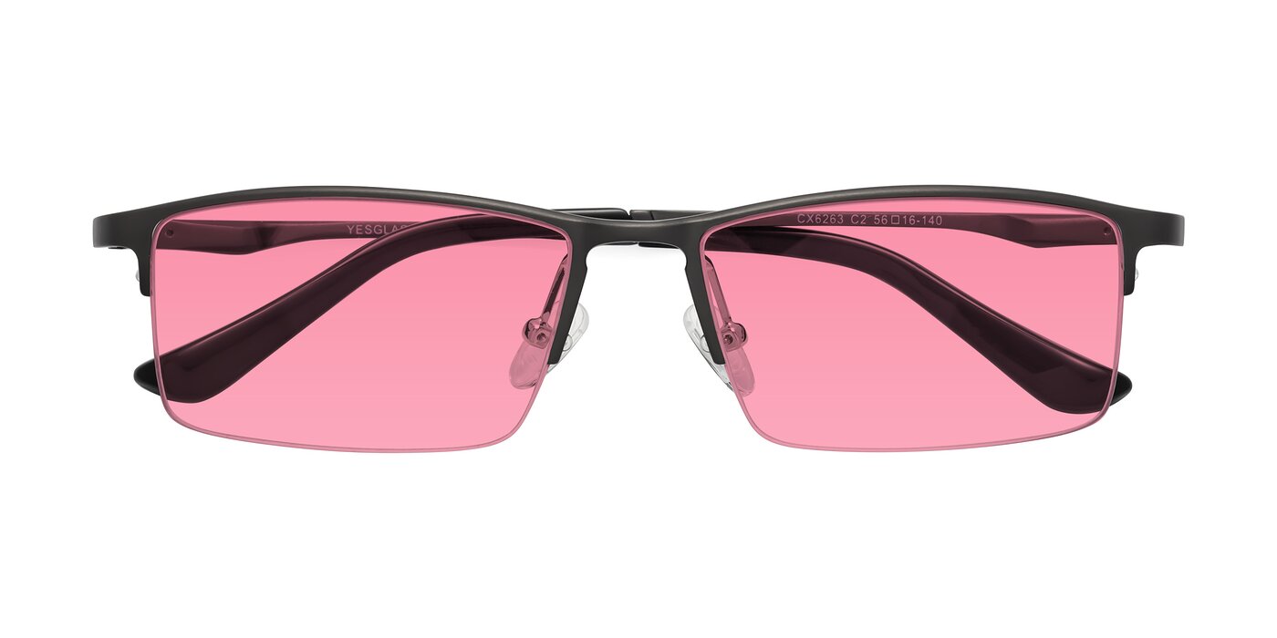 CX6263 - Gunmetal Tinted Sunglasses