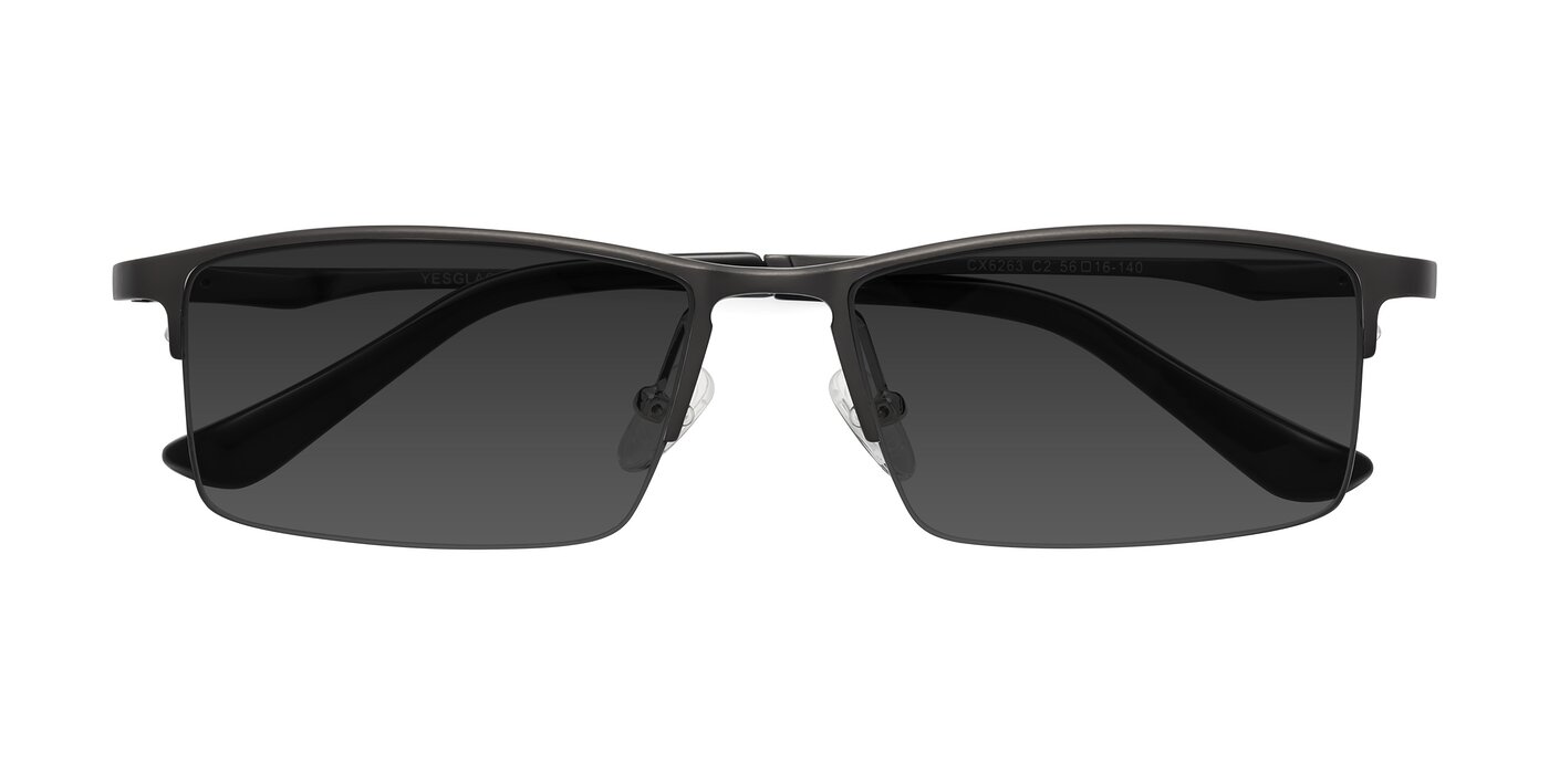 CX6263 - Gunmetal Tinted Sunglasses