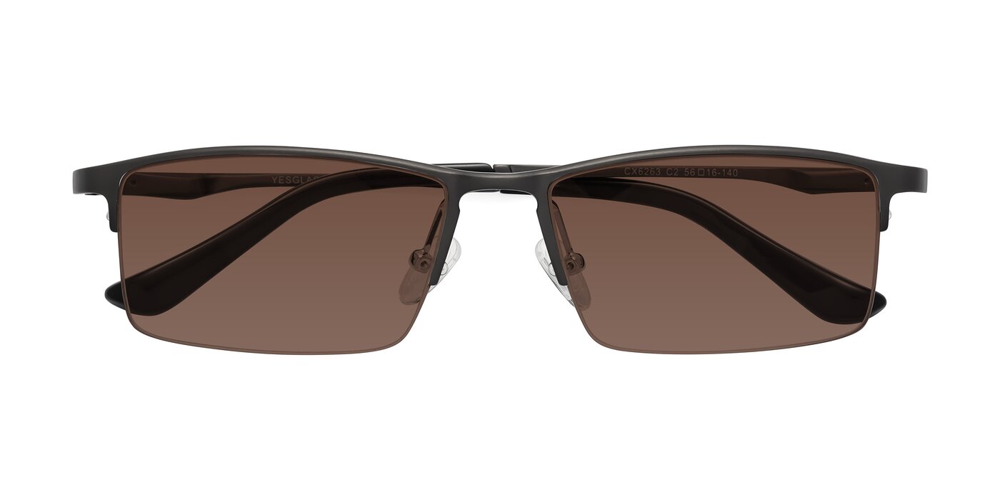 CX6263 - Gunmetal Tinted Sunglasses