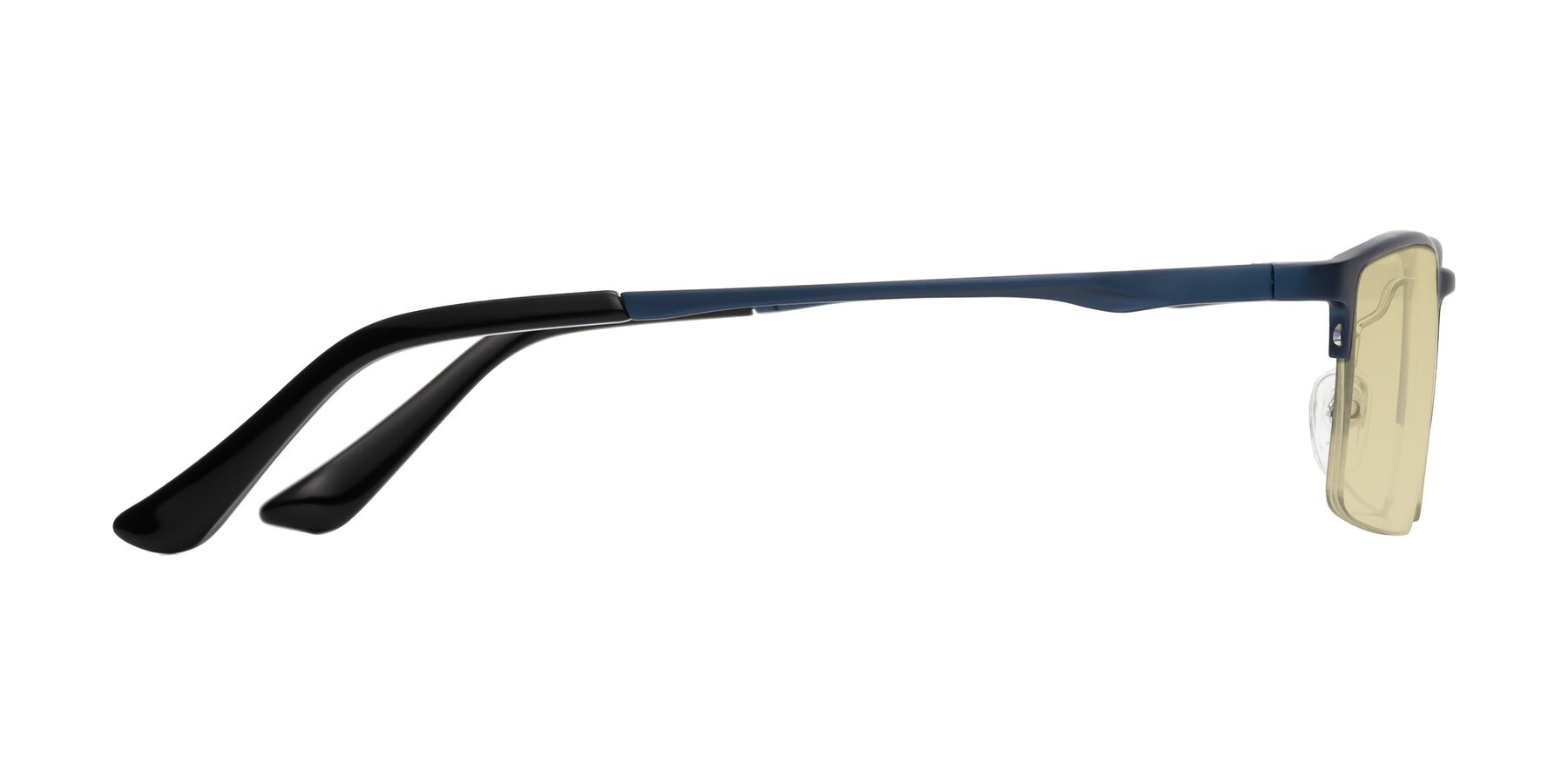 Side of CX6263 in Blue with Light Champagne Tinted Lenses