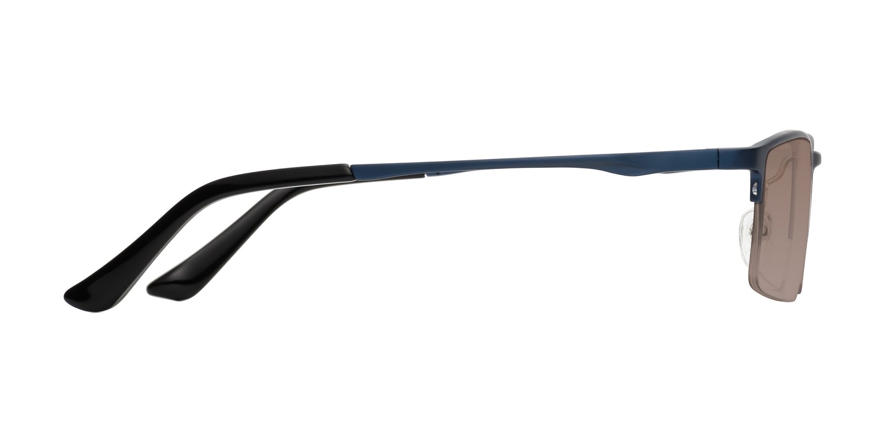 Side of CX6263 in Blue with Medium Brown Tinted Lenses