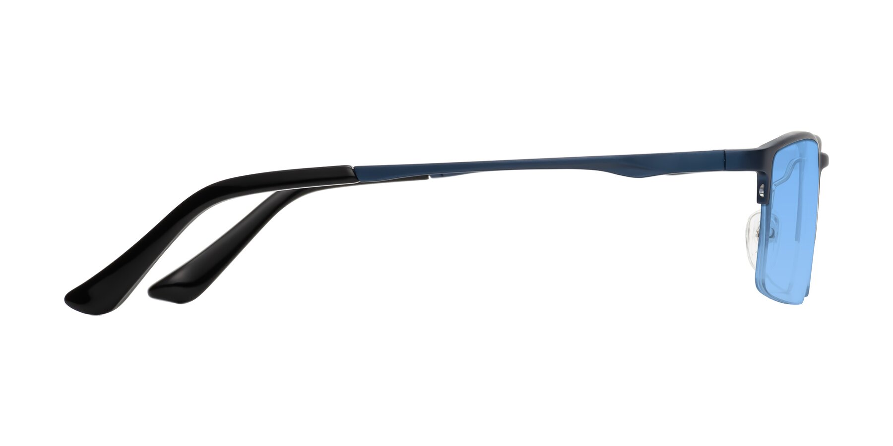 Side of CX6263 in Blue with Medium Blue Tinted Lenses