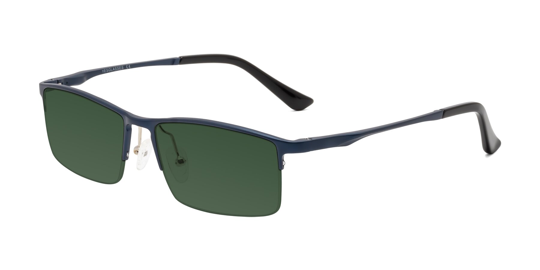 Angle of CX6263 in Blue with Green Tinted Lenses