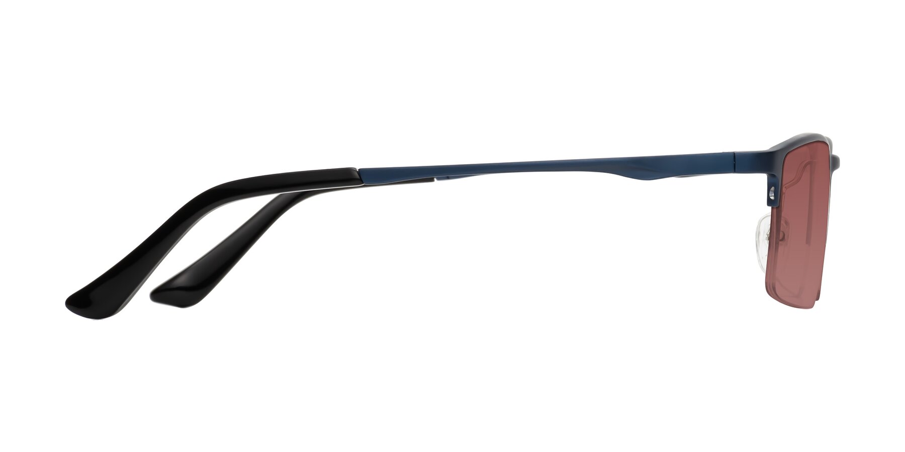 Side of CX6263 in Blue with Garnet Tinted Lenses