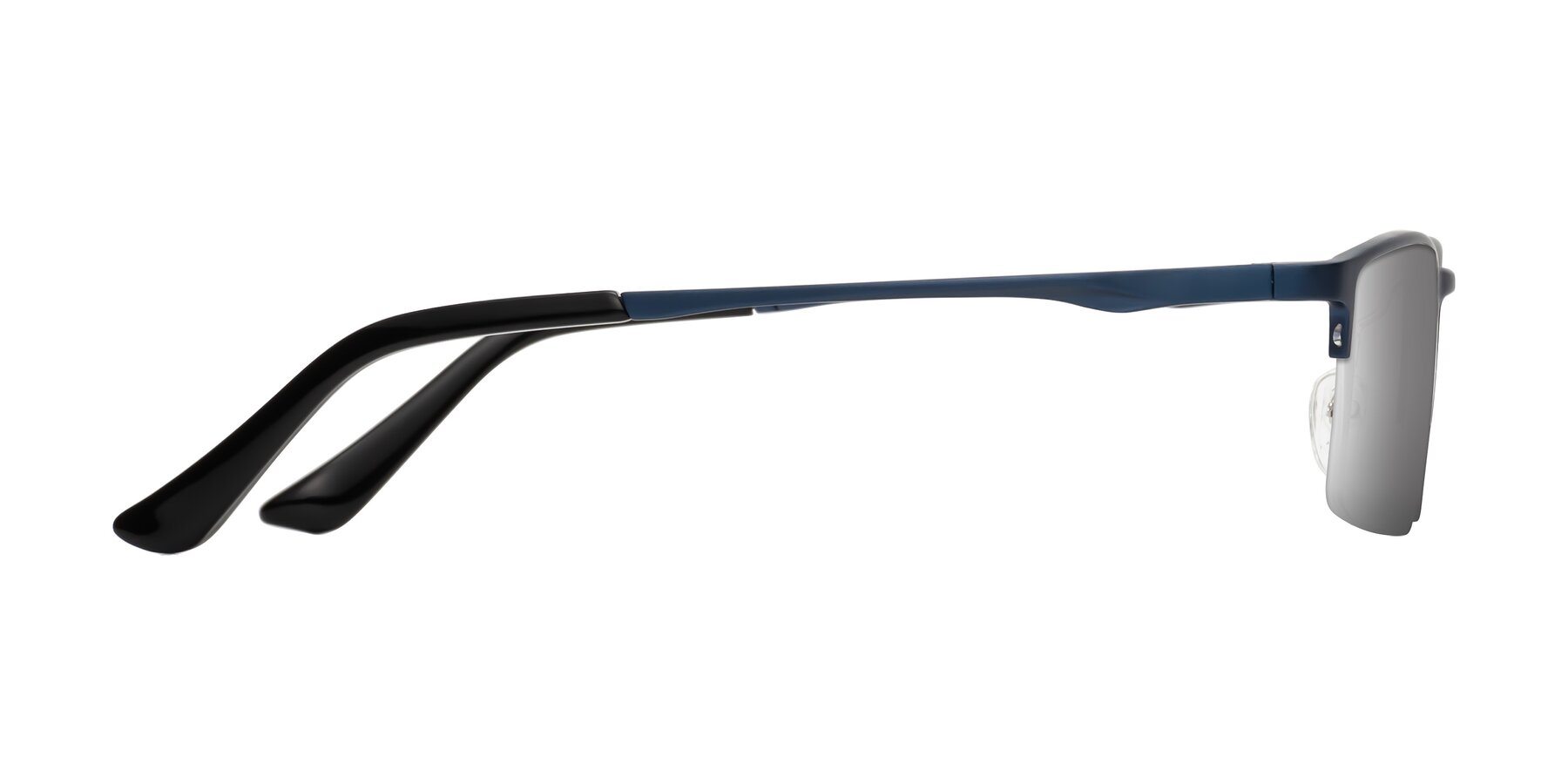 Side of CX6263 in Blue with Silver Mirrored Lenses