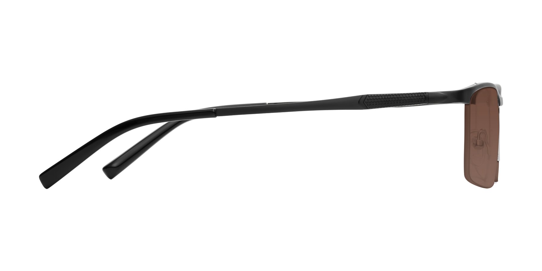 Side of CX6303 in Black with Brown Tinted Lenses