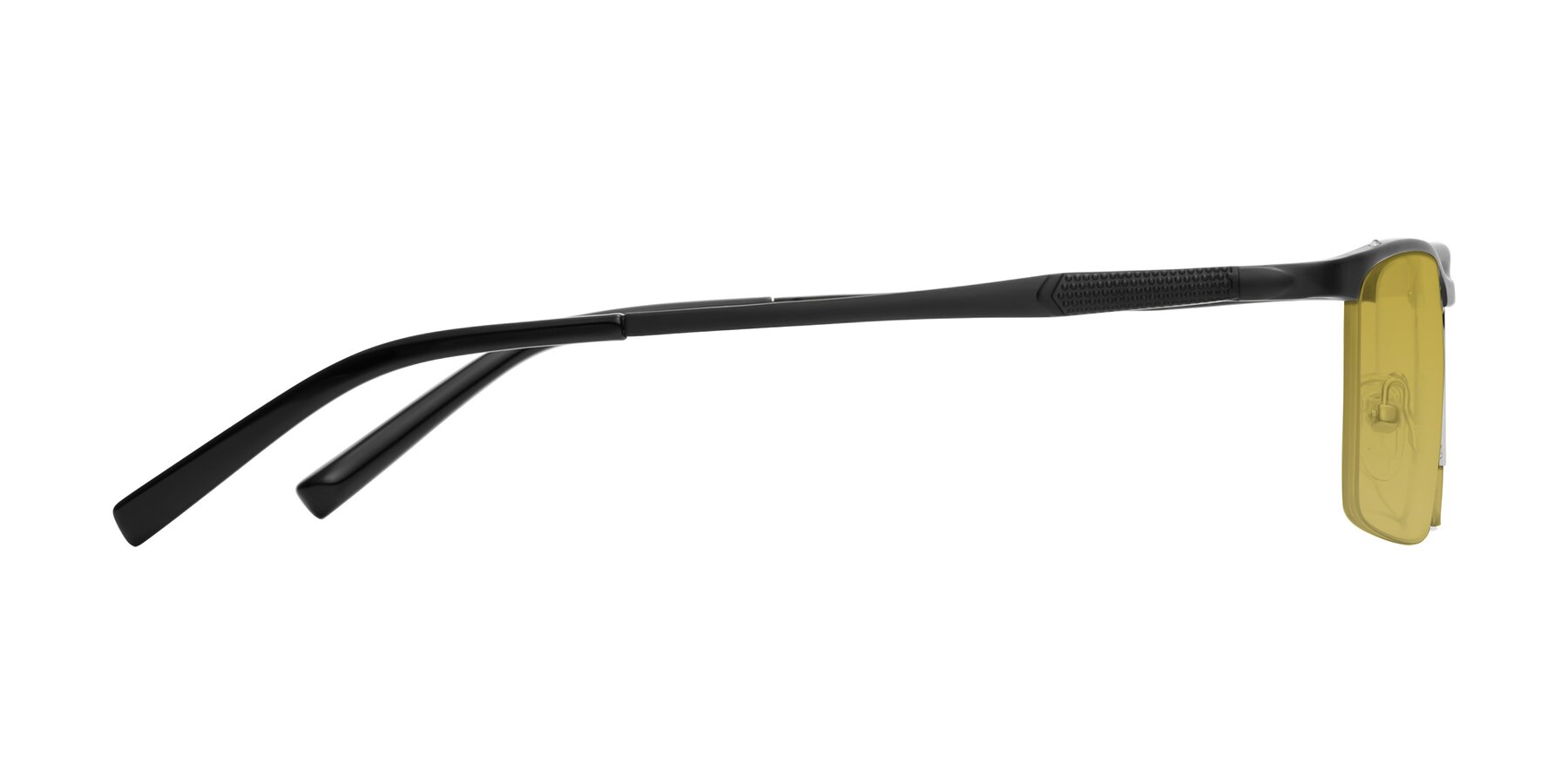 Side of CX6303 in Black with Champagne Tinted Lenses