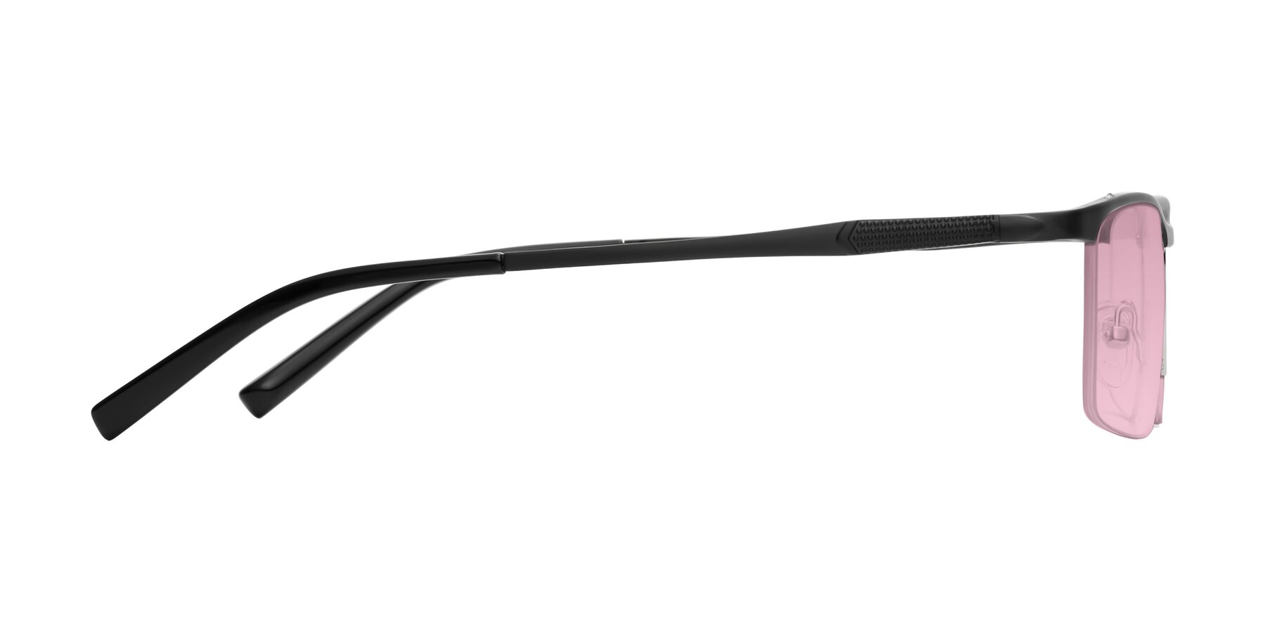 Side of CX6303 in Black with Light Wine Tinted Lenses