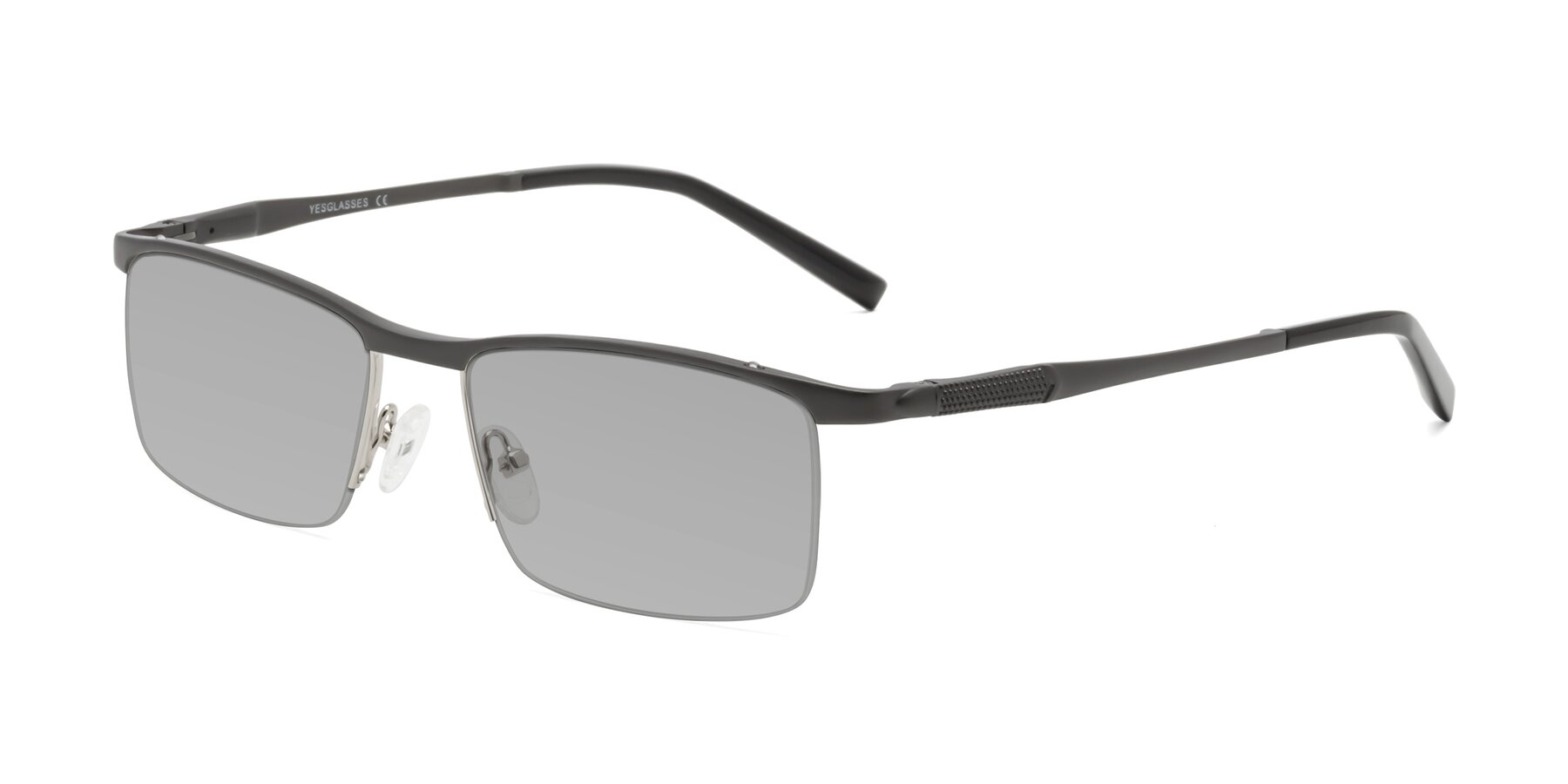 Angle of CX6303 in Gunmetal with Light Gray Tinted Lenses