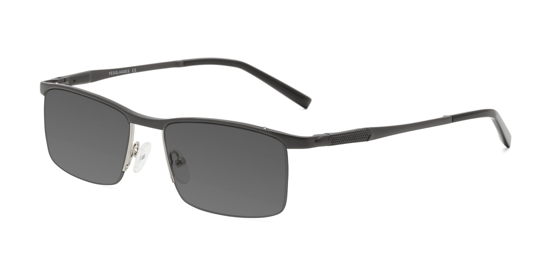 Angle of CX6303 in Gunmetal with Medium Gray Tinted Lenses