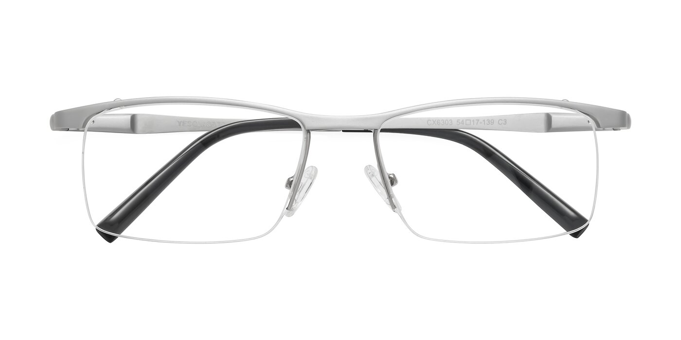 CX6303 - Silver Eyeglasses