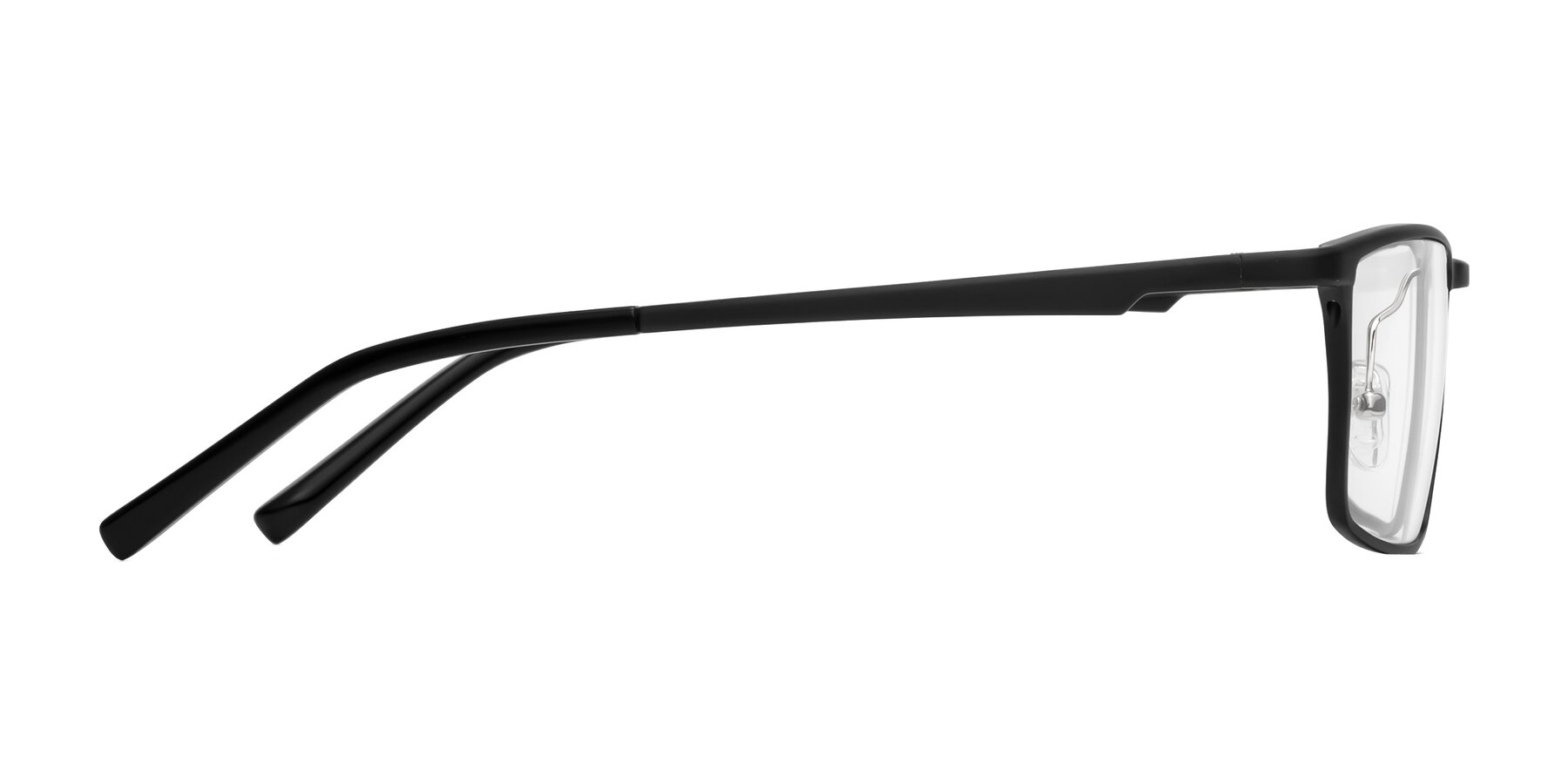 Side of CX6330 in Black with Clear Blue Light Blocking Lenses