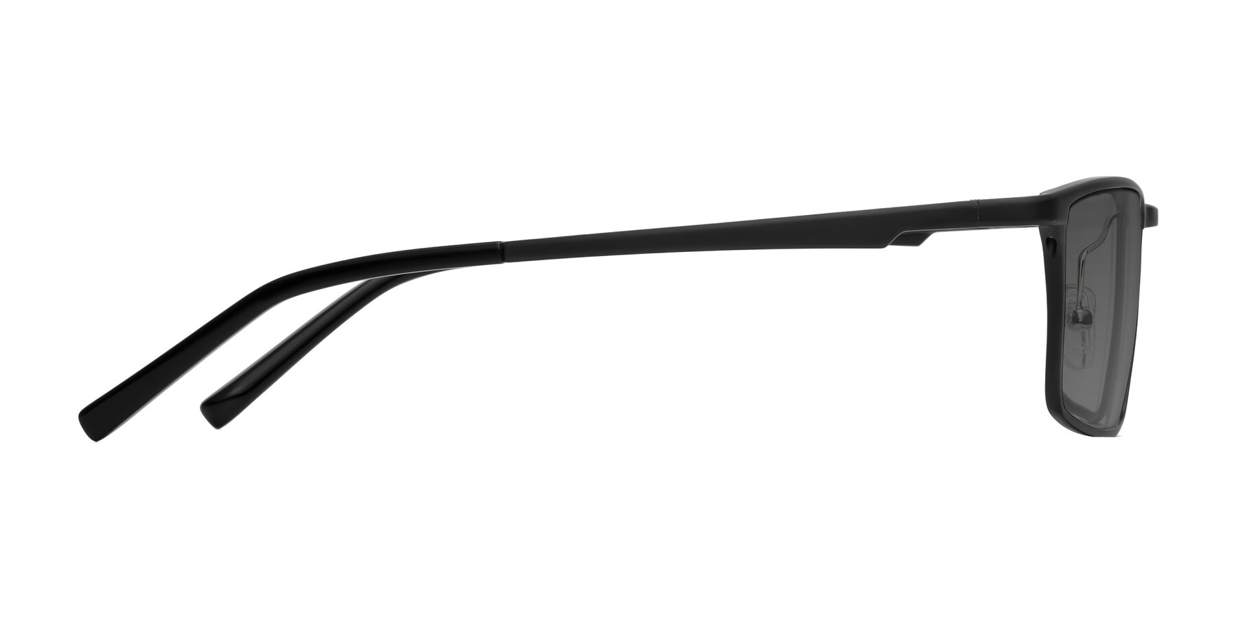 Side of CX6330 in Black with Medium Gray Tinted Lenses
