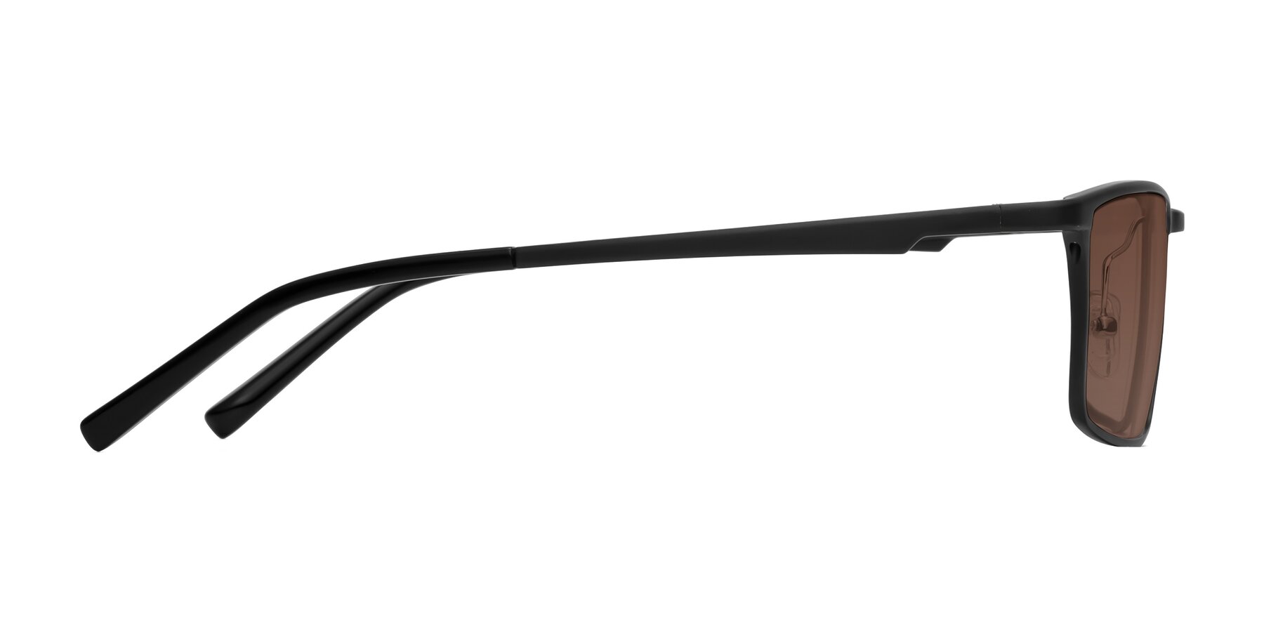 Side of CX6330 in Black with Brown Tinted Lenses
