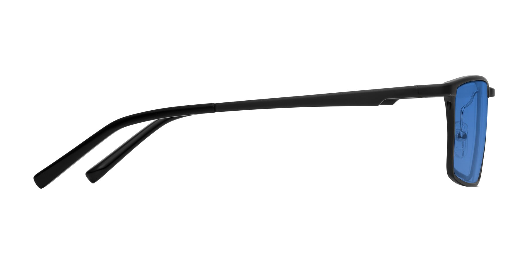 Side of CX6330 in Black with Blue Tinted Lenses