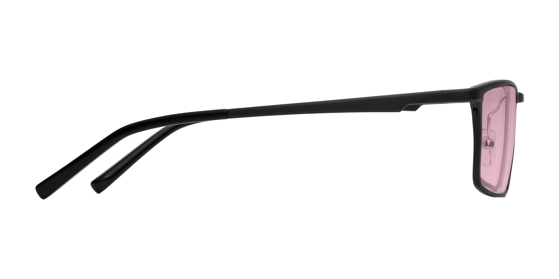 Side of CX6330 in Black with Light Wine Tinted Lenses