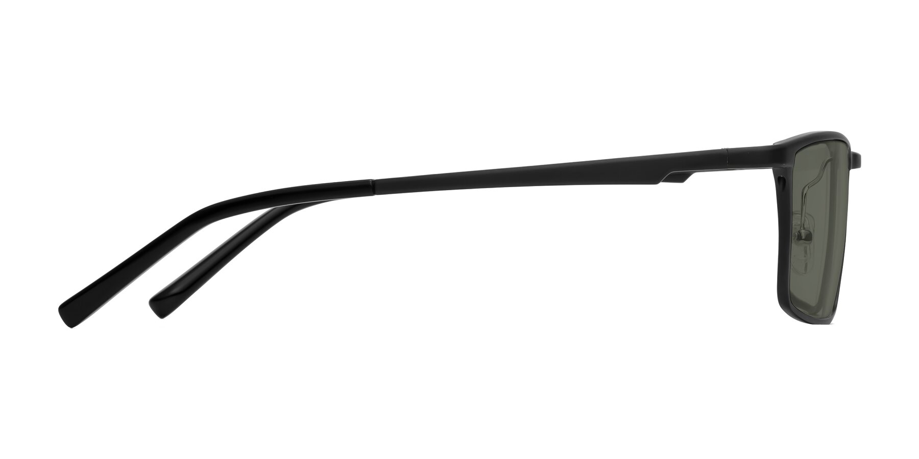 Side of CX6330 in Black with Gray Polarized Lenses
