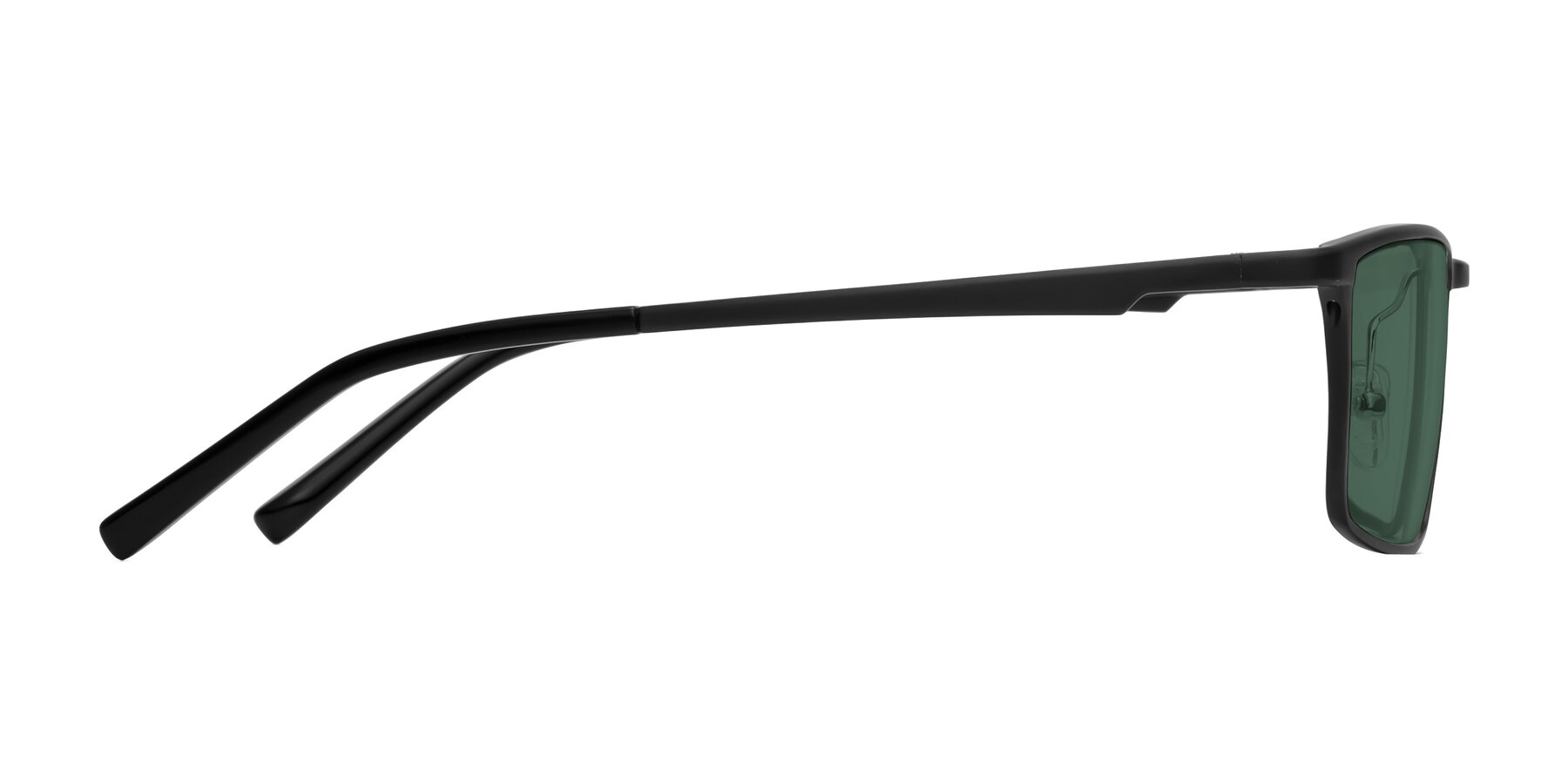 Side of CX6330 in Black with Green Polarized Lenses