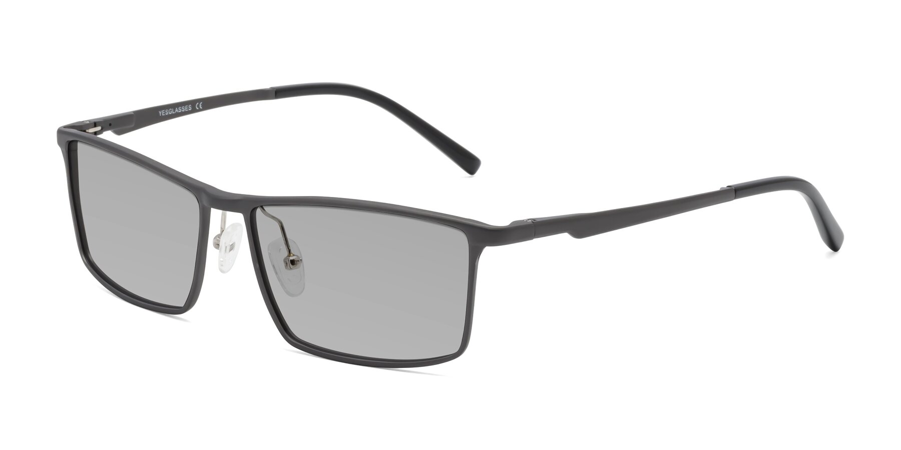 Angle of CX6330 in Gunmetal with Light Gray Tinted Lenses