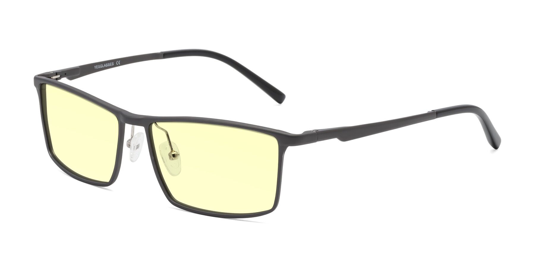 Angle of CX6330 in Gunmetal with Light Yellow Tinted Lenses