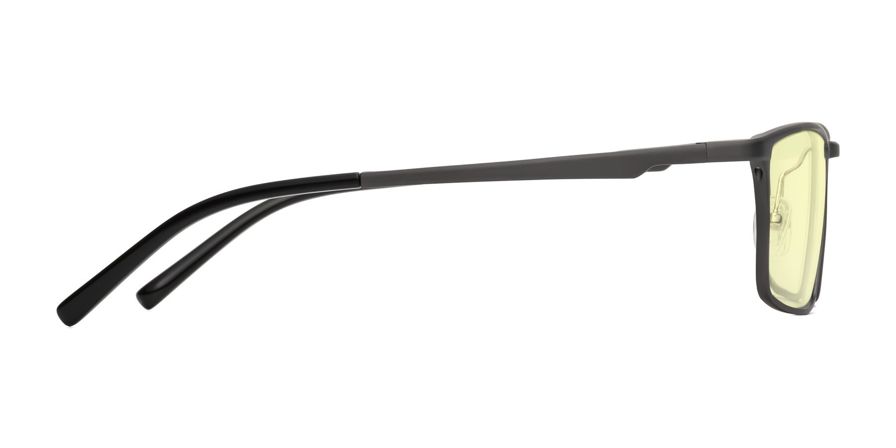 Side of CX6330 in Gunmetal with Light Yellow Tinted Lenses