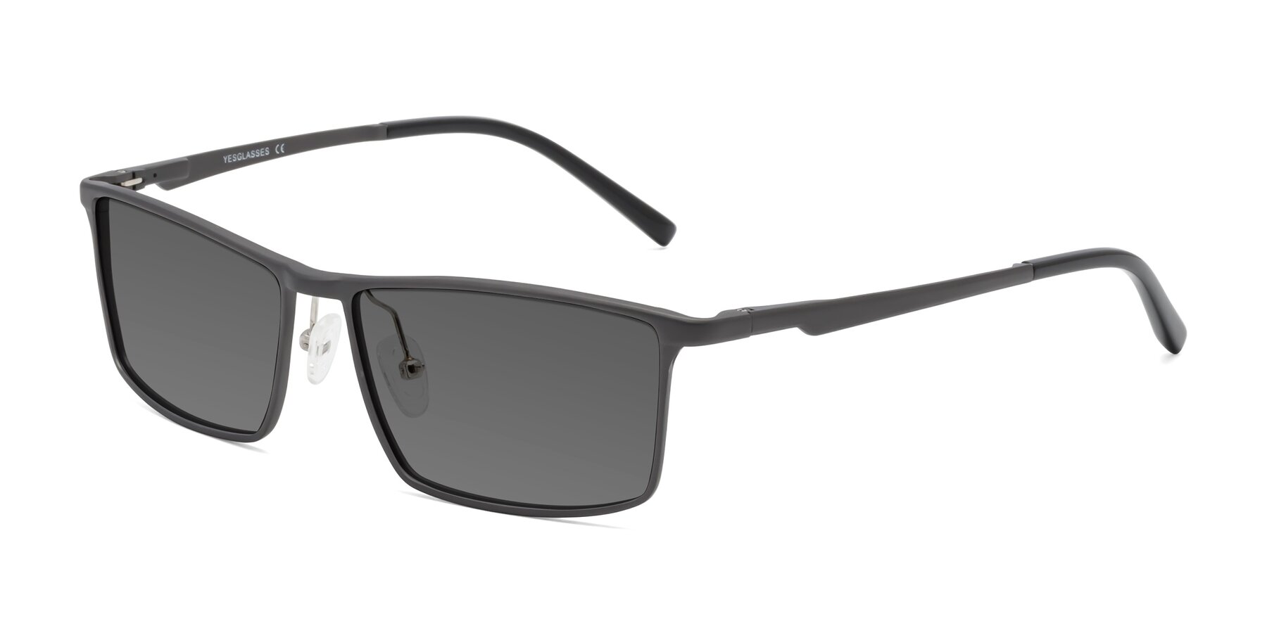 Angle of CX6330 in Gunmetal with Medium Gray Tinted Lenses