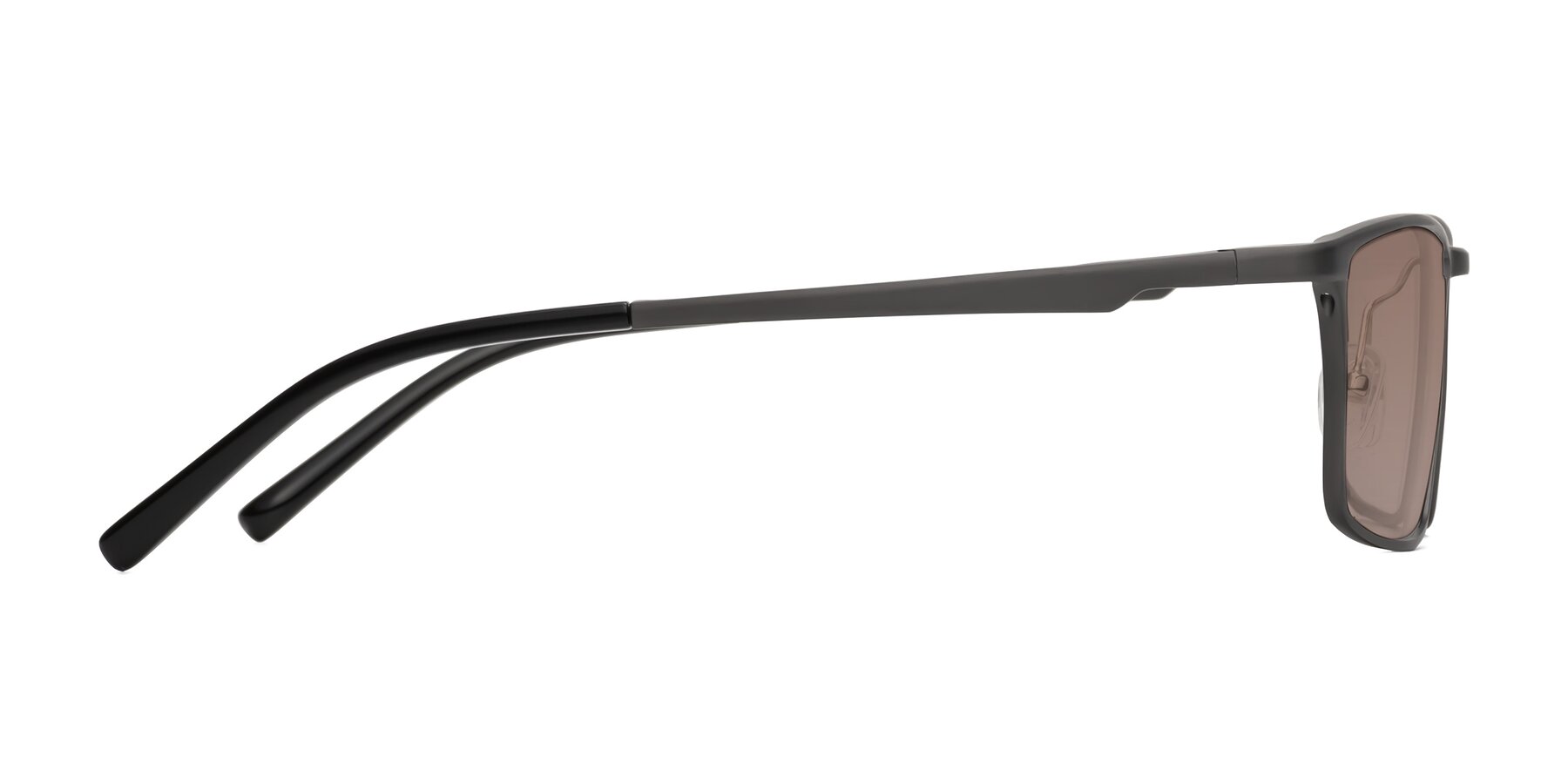 Side of CX6330 in Gunmetal with Medium Brown Tinted Lenses