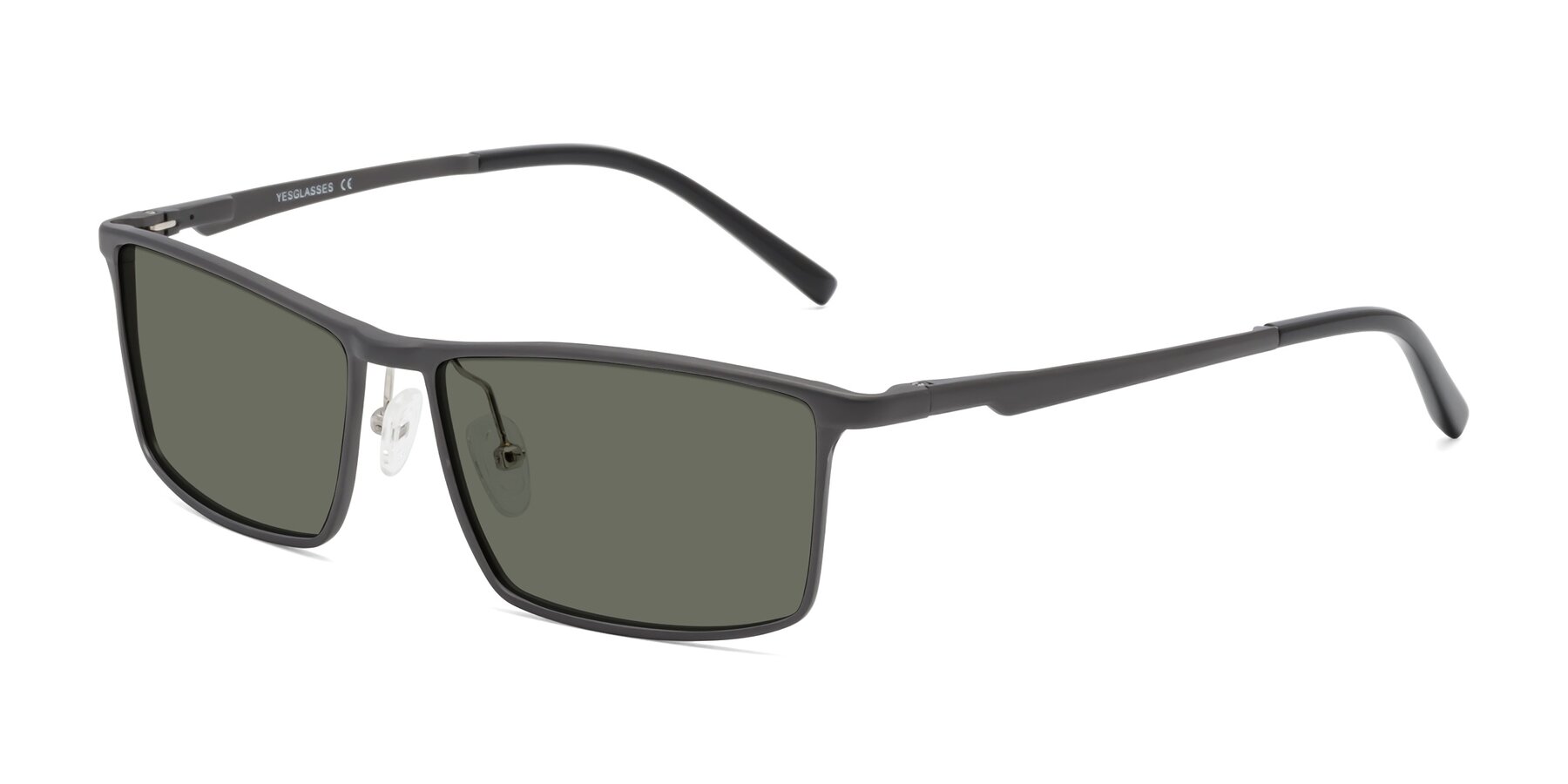 Angle of CX6330 in Gunmetal with Gray Polarized Lenses