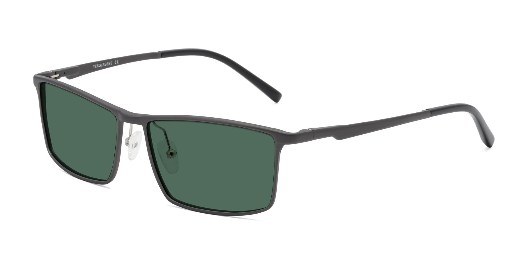Angle of CX6330 in Gunmetal with Green Polarized Lenses