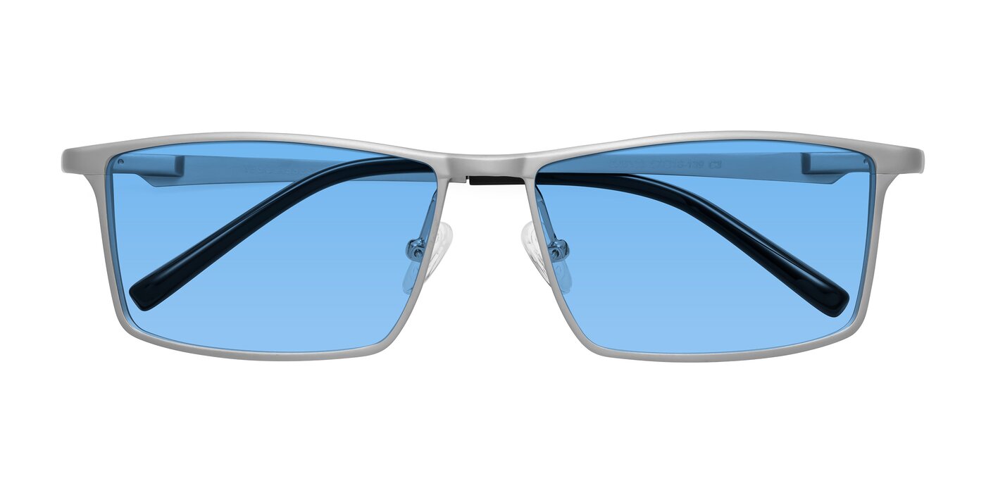 CX6330 - Silver Tinted Sunglasses