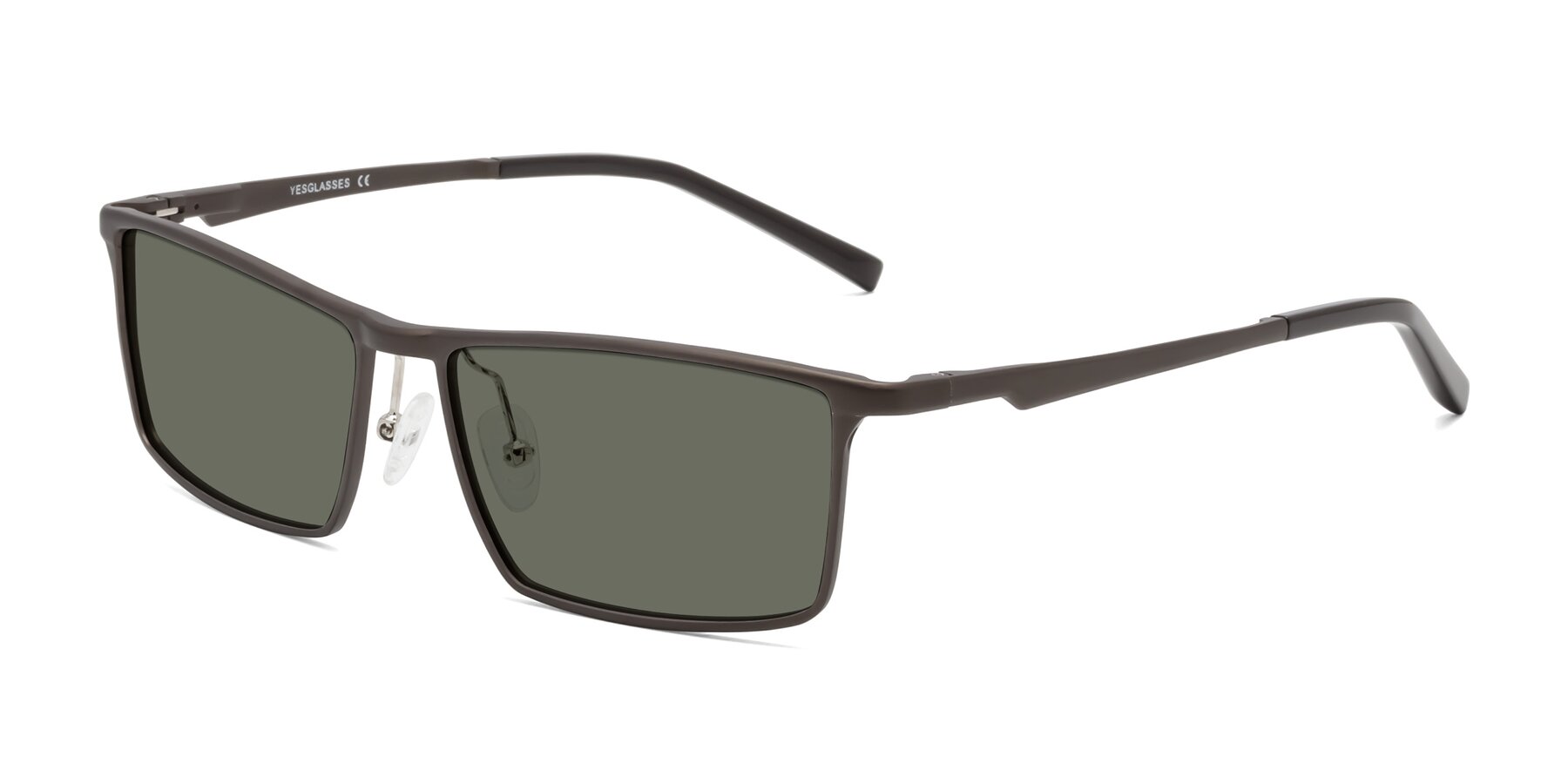 Angle of CX6330 in Coffee with Gray Polarized Lenses