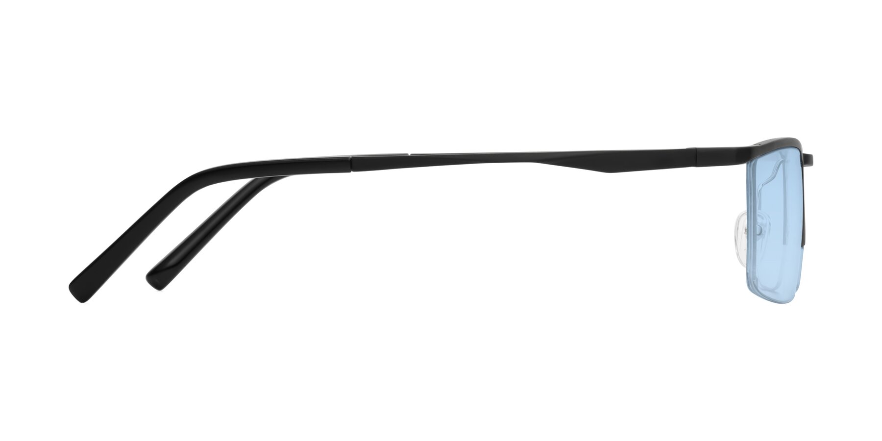 Side of XL9005 in Black with Light Blue Tinted Lenses